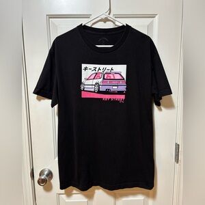 Key Street Graphic T-Shirt Japanese Car Design